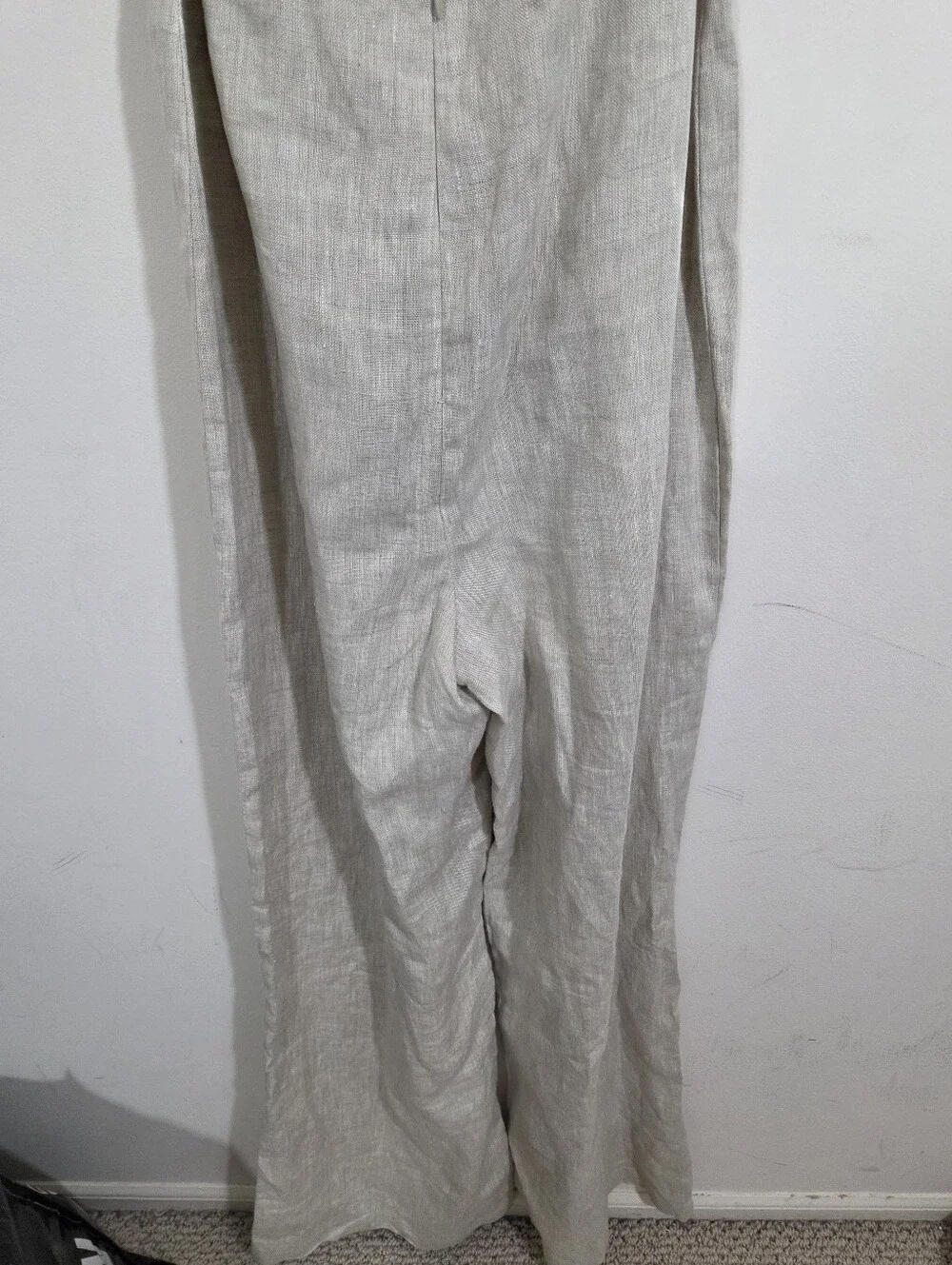 Reformation Isla Linen Jumpsuit Size Small Boho Breathable Lighweight Casual